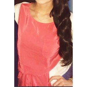 French Connection Bright pink/orange summer dress